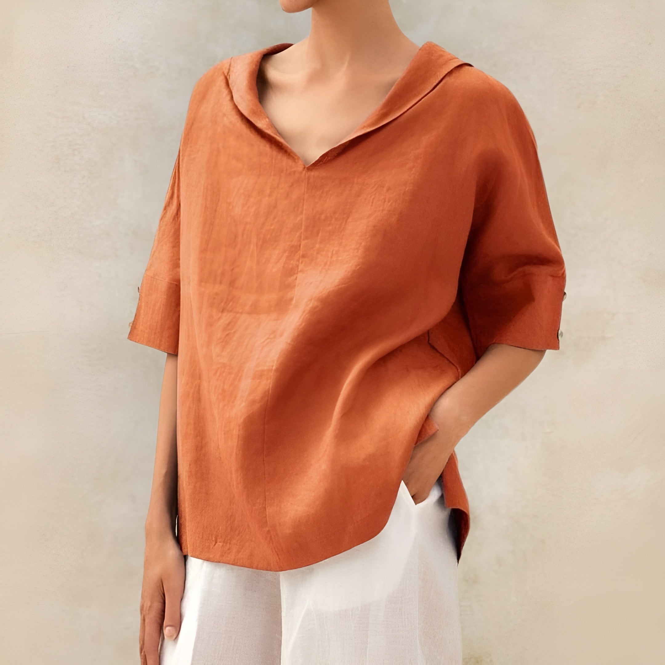 RAYA | BLOUSE EN LIN