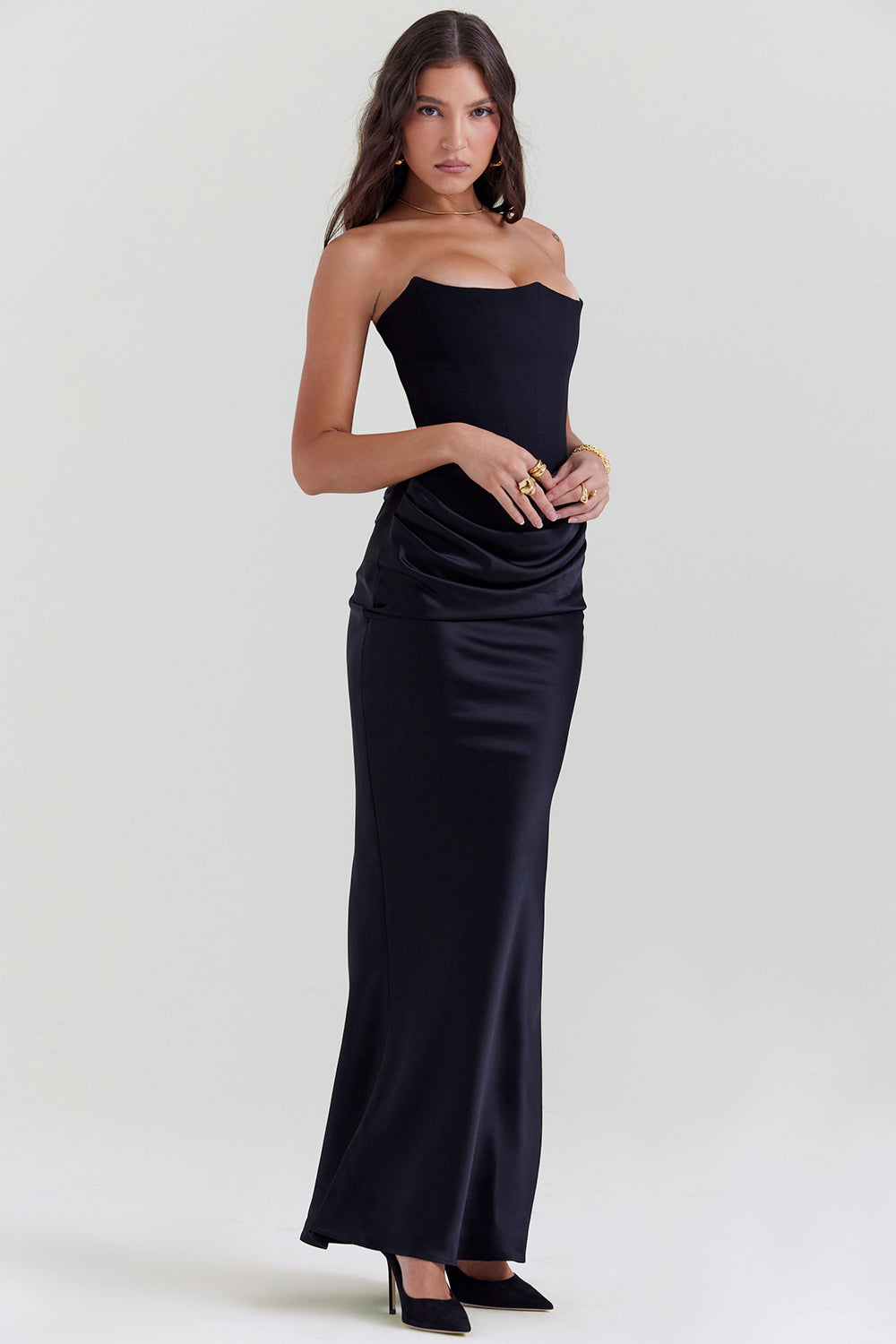 Vivienne- Robe longue élégante