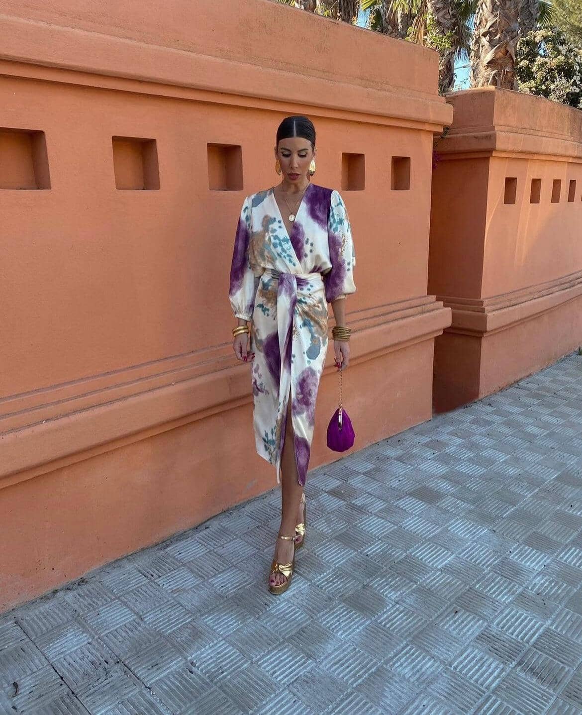 Vivienne™ | - Ensemble Deux Pièces Imprimé