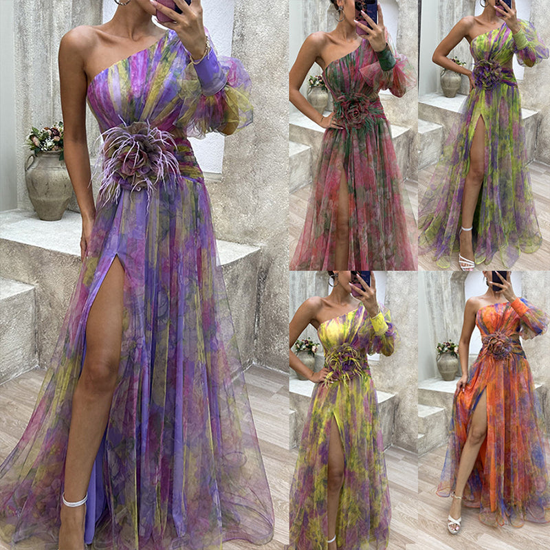 Mia | Robe élégante à une épaule